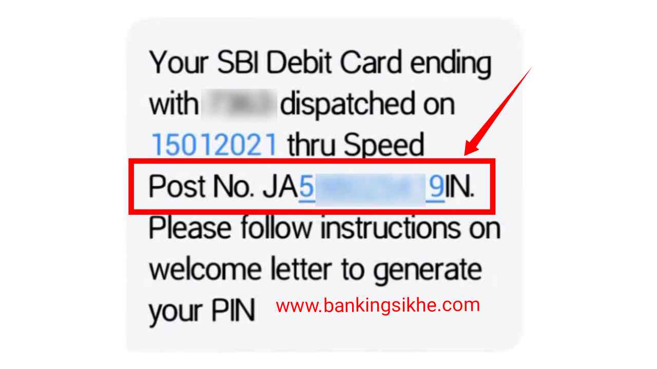 Sbi sbi atm card tracking