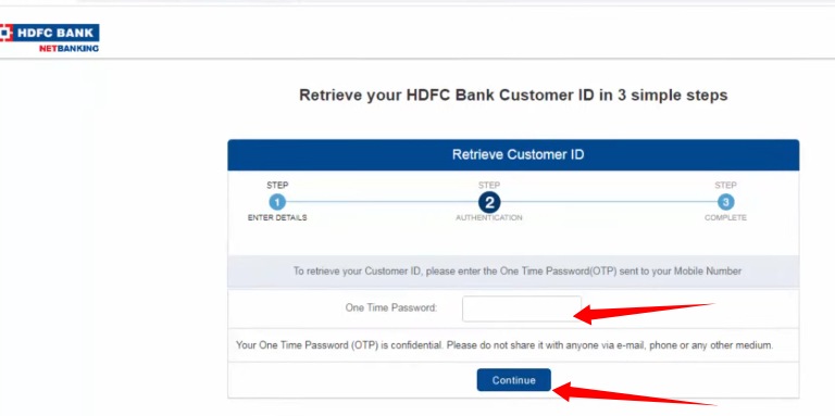 hdfc customer id kaise nikale 