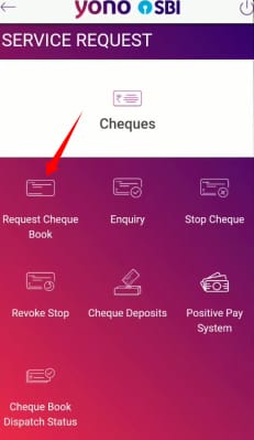 cheque book online apply kaise kare