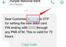 pnb atm pin generate 