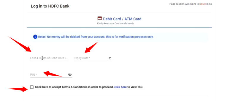 hdfc mobile number change