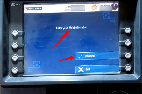 online hdfc bank account mobile number update