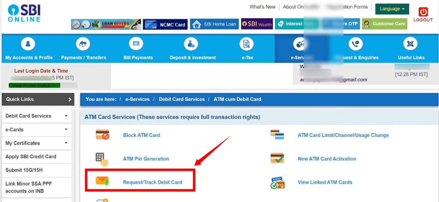 sbi atm card kaise banaye