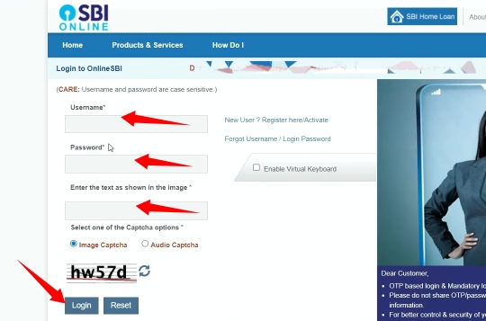 state bank atm card apply