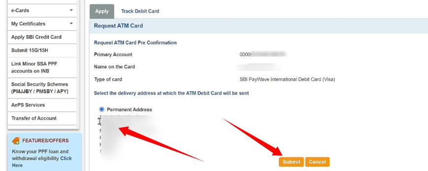 state bank of india ka nya atm card kaise banaye