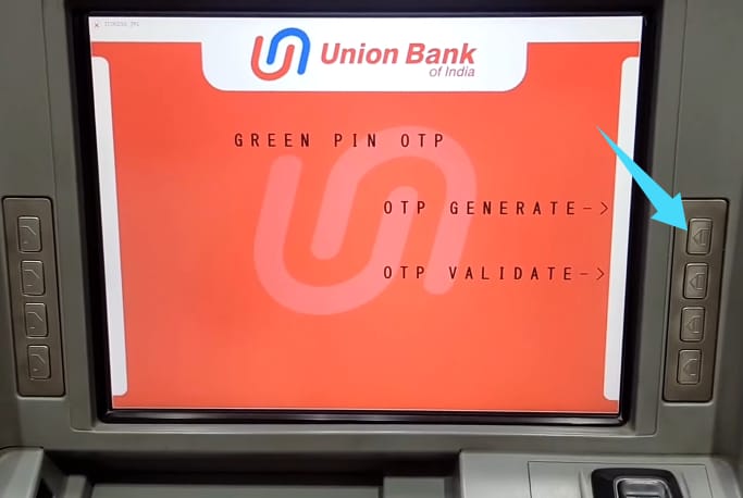 union bank of india debit card pin generation online