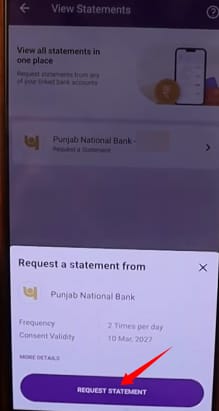 phonepe se bank statement check online