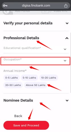 fino bank mein khata kaise khole