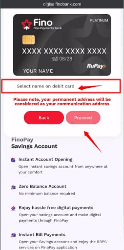fino payment bank account opening 