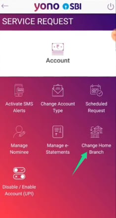 SBI Account Transfer Online Through Yono SBI