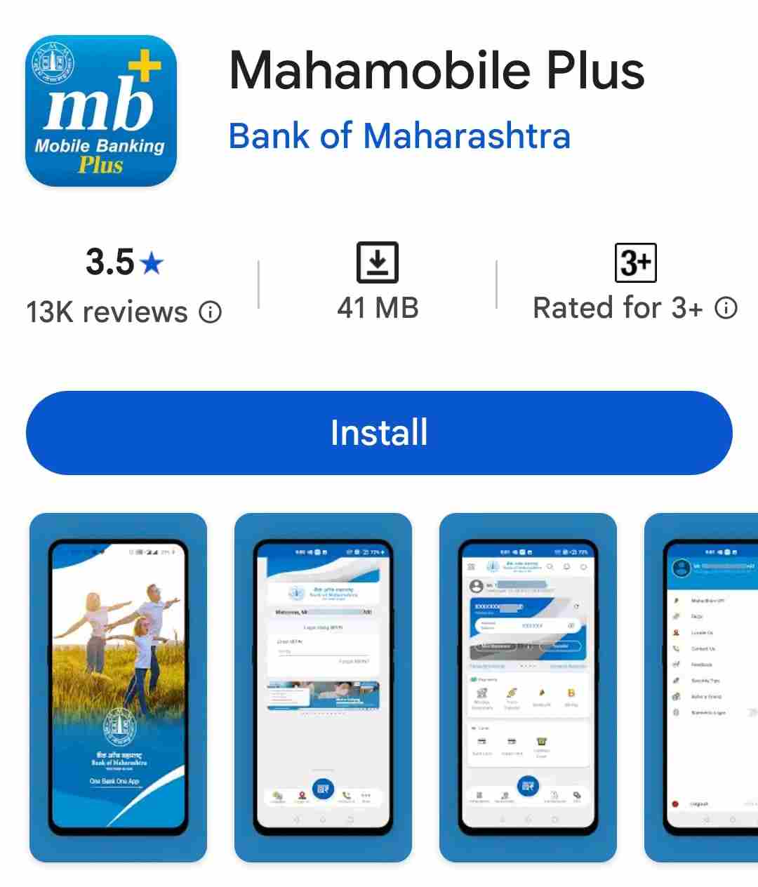 bank of maharashtra mobile banking registration