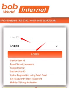 bob mobile banking activation key check online