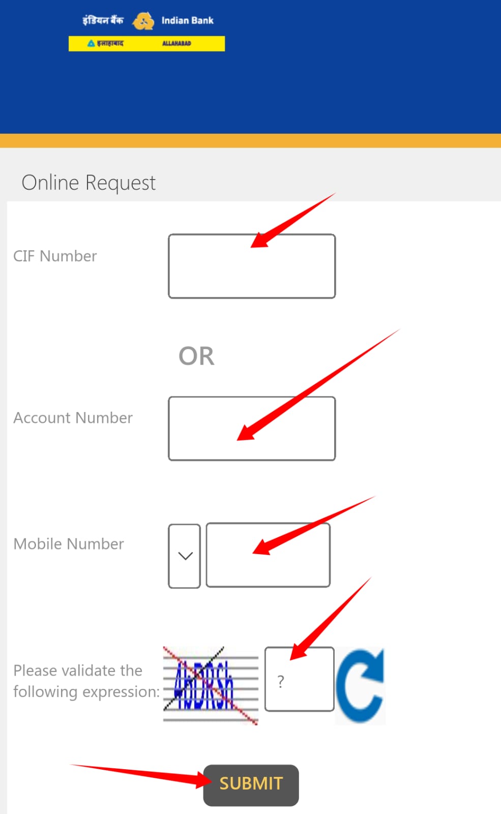 indian bank net banking login